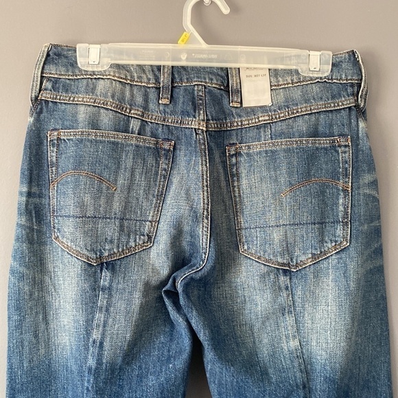 Y2K Coastal Streetwear G-Star Raw Boyfriend Fit Jeans W27 L32 New - Picture 6 of 14